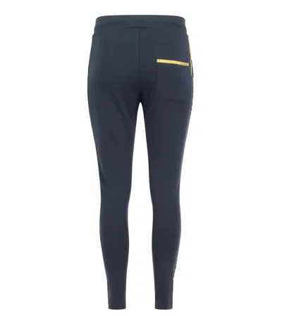 Madison Maison ™ Navy W/ Gold Stripe Sweatpants In Blue