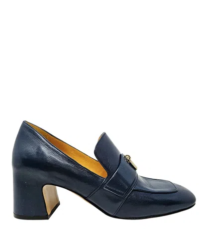 Madison Maison ™ Teal Lock Heel Loafer In 41