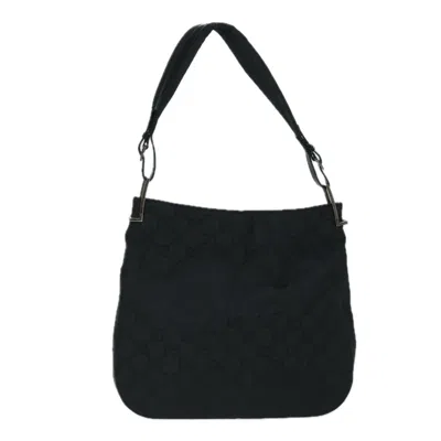 Gucci Gg Nylon Black Synthetic Shoulder Bag ()