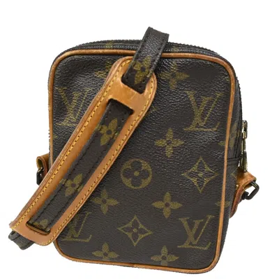 Pre-owned Louis Vuitton Danube Brown Gold Plated Shoulder Bag ()