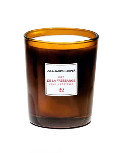 Lola James Harper 22 The Ines De La Fressange Home In Provence Candle In Brown