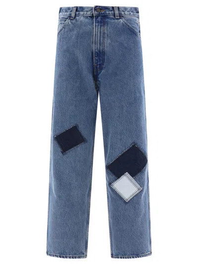 Levi's Carpenter Crop Jeans In Blue