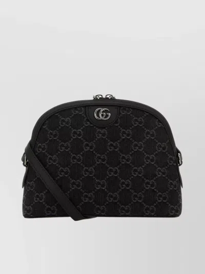 Gucci Small Ophidia Gg Crossbody Bag In Black