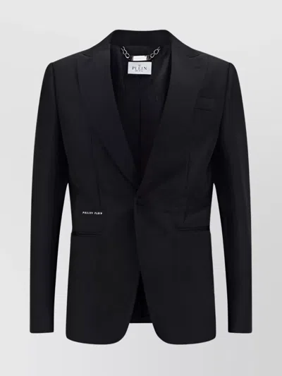 Philipp Plein Blazer Jacket In Black