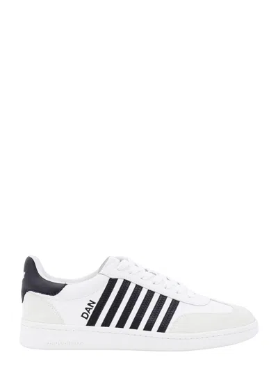 Dsquared2 Leather And Suede Sneakers