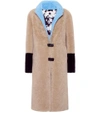 SAKS POTTS Febbe Sky shearling coat