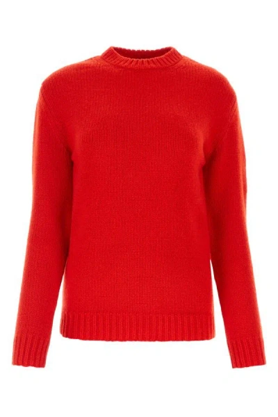 Gucci Woman Red Wool Sweater