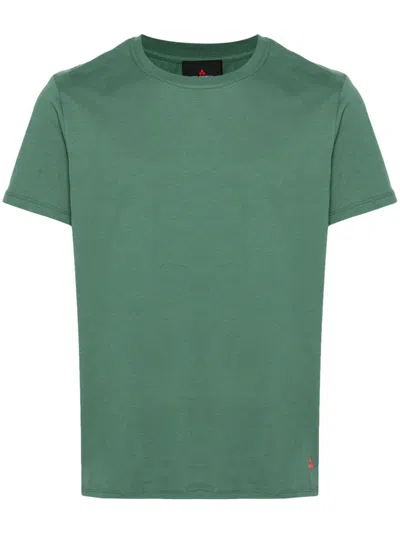 Peuterey Short-sleeve Cotton T-shirt In Green