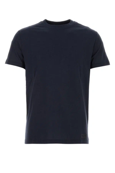 Valentino Garavani Man Midnight Blue Cotton T-shirt