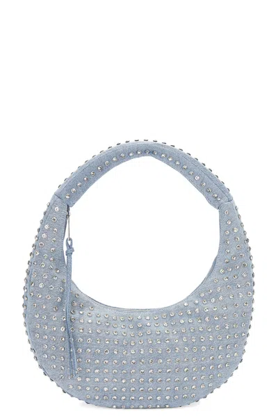 Retroféte Elodie Large Bag In Chambray & Silver