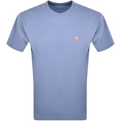 Carhartt Carhart Wip Chase T-shirt In Blue