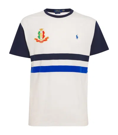 Polo Ralph Lauren Cotton Italy T-shirt In White