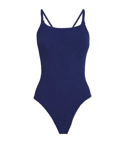 Hunza G Bette Swimsuit In Blue