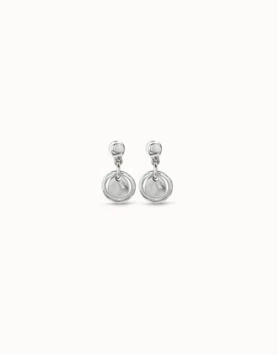Unode50 Women's Planton (flake) Earrings In Silver
