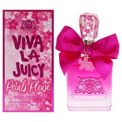 Juicy Couture Viva La Juicy Petals Please By  For Women - 3.4 oz Edp Spray In Multi