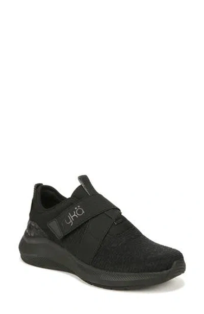 Ryka Rykä Fame Slip-on Sneaker In Black Leopard Fabric