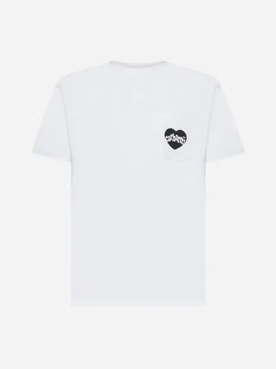 Carhartt T-shirt In White,black