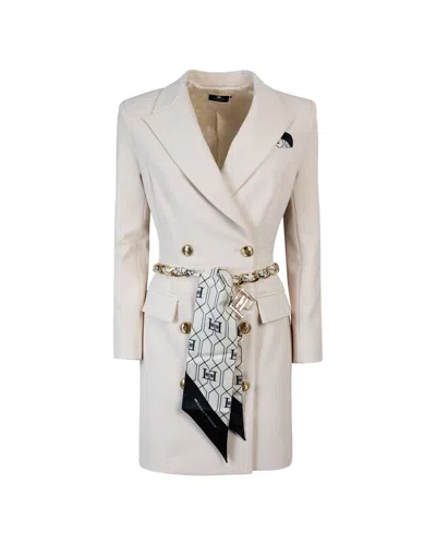 Elisabetta Franchi Suit In White