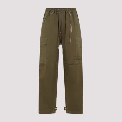 Mastermind Japan Olive Green Cotton Easy Cargo Pants