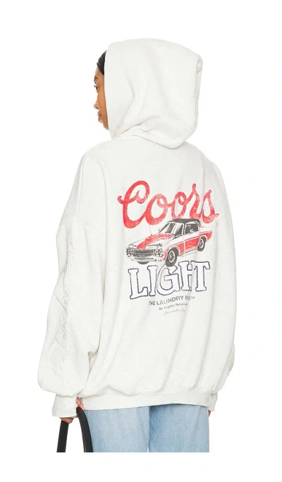 The Laundry Room Coors Racing Hideout Hoodie In Light Grey