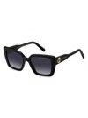 Marc Jacobs Women's Marc733s 52mm Gradient Sunglasses In Black Blue Grey Gradient