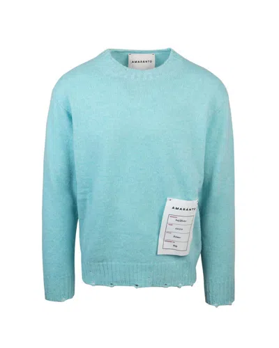 Amaranto Amaránto Sweater In Sky Blue