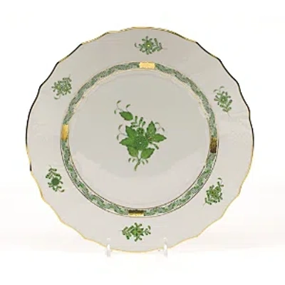 Herend Green Chinese Bouquet Dinner Plate