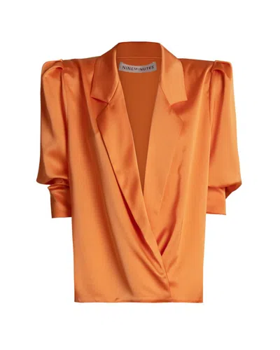 Nineminutes Shirt In Orange