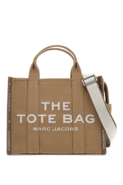 Marc Jacobs The Jacquard Medium Tote Bag In 棕色的