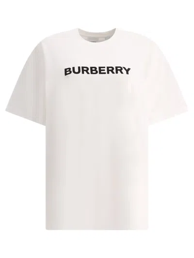 Burberry "harriston" T Shirt In White