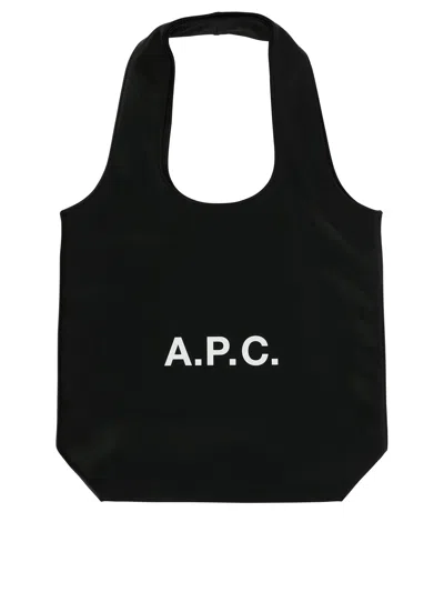 Apc A.p.c. "ninon Small" Tote Bag In Black