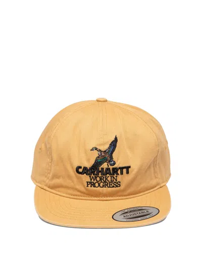 Carhartt Wip "ducks" Cap In Yellow