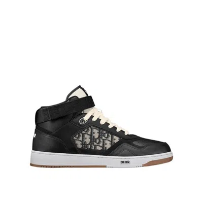 Dior B27 High Top Trainers In Black