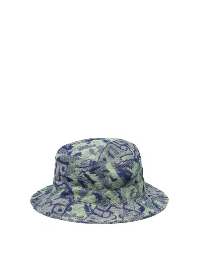 Needles "abstract Pile" Cap In Blue