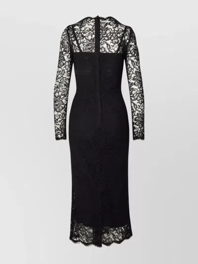 Dolce & Gabbana Black Polyamide Dress