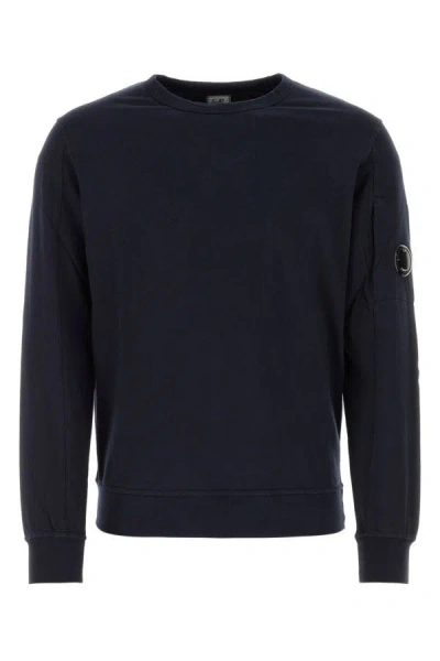 C.p. Company Midnight Blue Cotton Sweatshirt