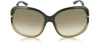 JIMMY CHOO LOOP/S 7WSFM Dark Brown Acetate Women's Sunglasses