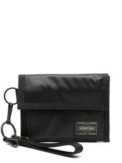 Porter Small Leather Goods In Black