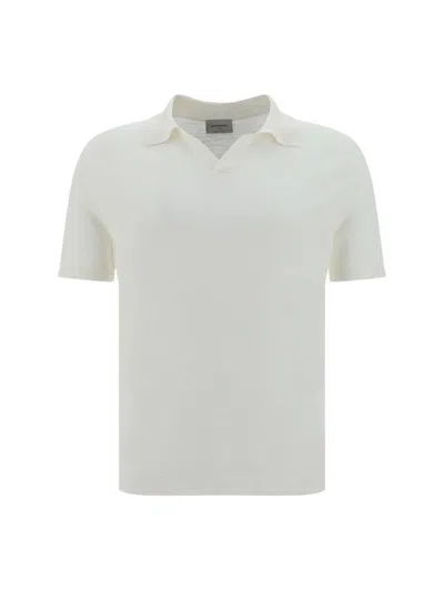 Brooksfield Polo Shirts In White