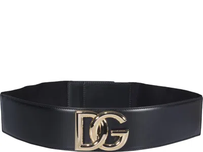Dolce & Gabbana Dg Plaque Belt In 8b956