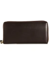Comme Des Garçons 'classic Plain' Wallet In Brown