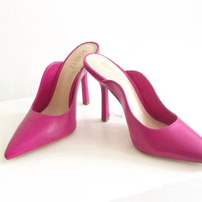 Schutz Women's Edwina Heel Sandals In Hot Pink