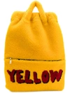 FENDI Yellow backpack,7VZ0346IJ12314301