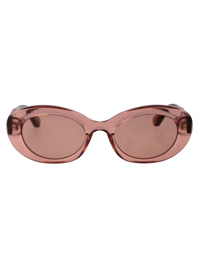Longchamp Sunglasses In 610 Transparent Rose