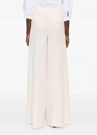 Pinko Trousers In Neutral
