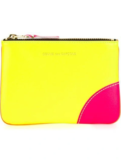 Comme Des Garçons 'new Super Fluo' Purse In Yellow