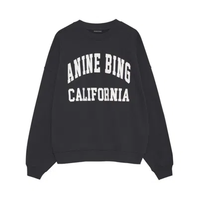 Anine Bing Sweatshirts In Black