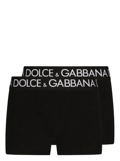 Dolce & Gabbana Regular Boxer Clothing In Black