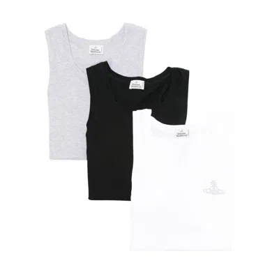 Vivienne Westwood Outwear Waistcoats In White/grey