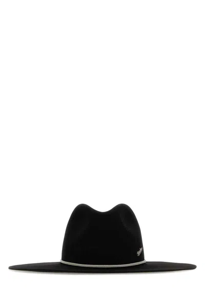 Borsalino Hats And Headbands In Black